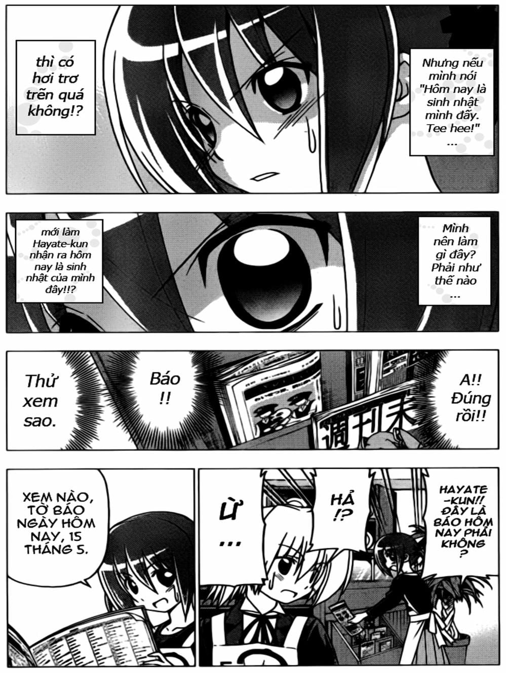 Truyện Tranh Chàng Quản Gia - Hayate No Gotoku trang 4