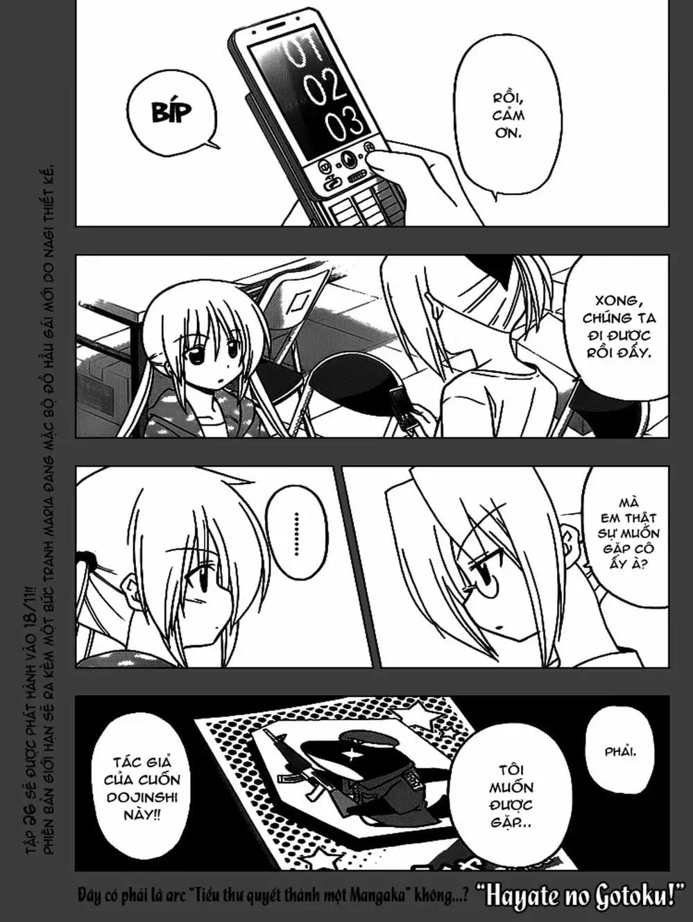 Truyện Tranh Chàng Quản Gia - Hayate No Gotoku trang 4