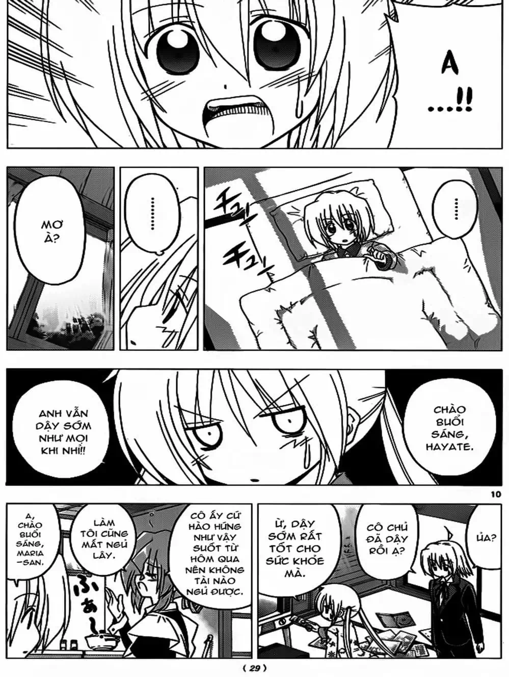 Truyện Tranh Chàng Quản Gia - Hayate No Gotoku trang 4