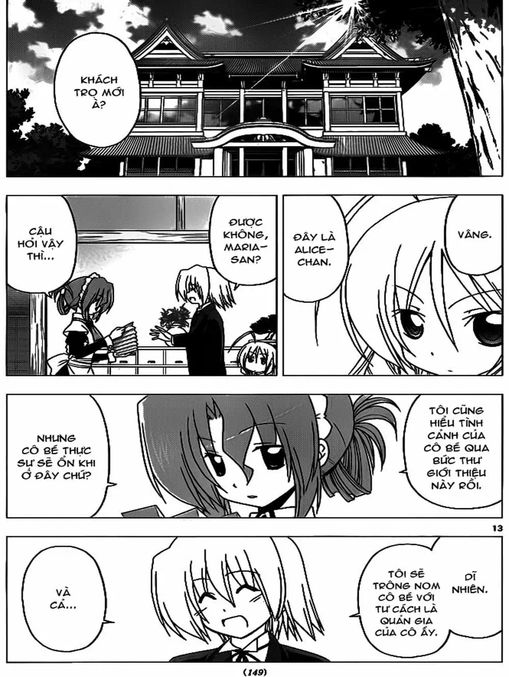 Truyện Tranh Chàng Quản Gia - Hayate No Gotoku trang 4