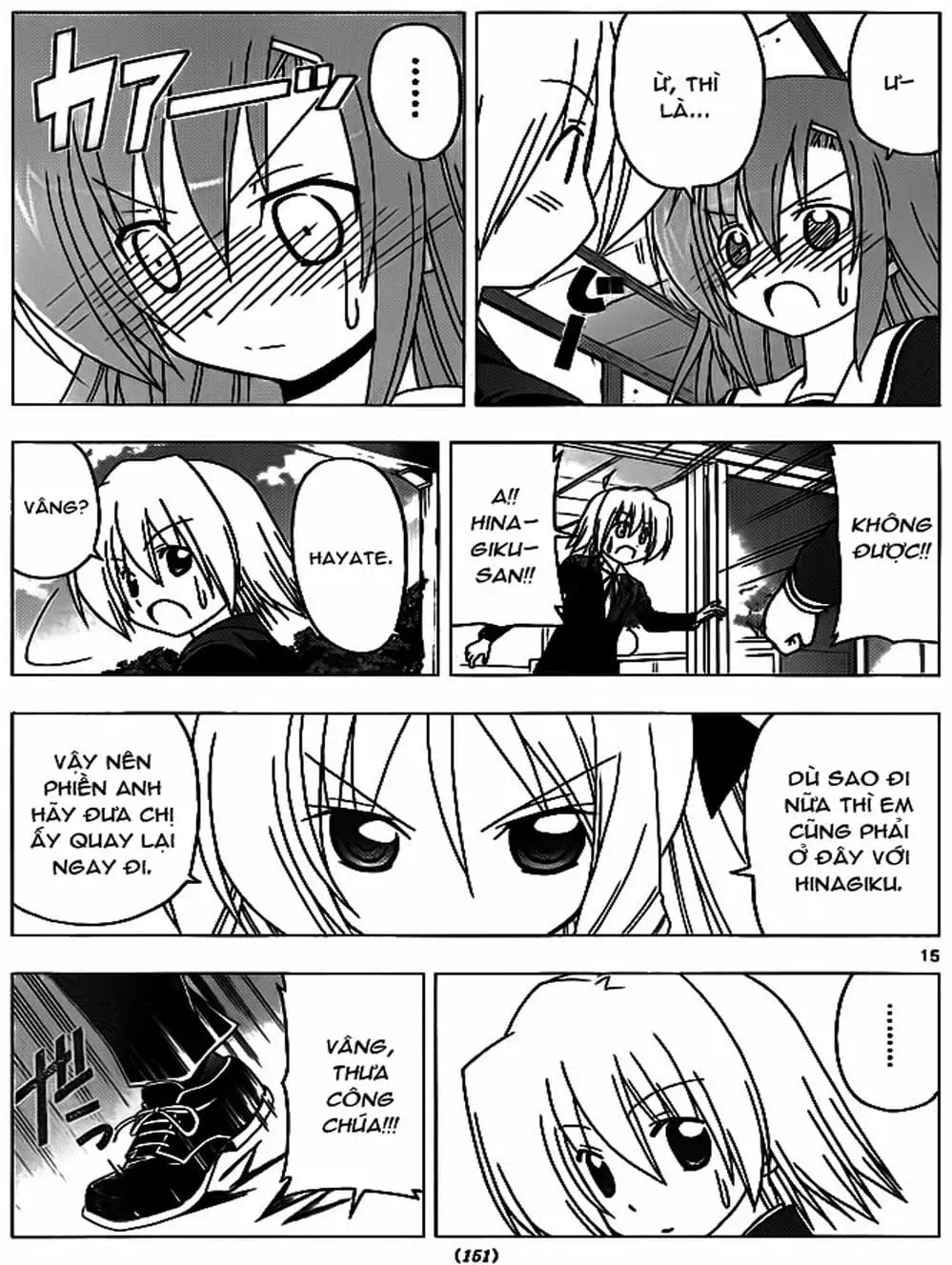 Truyện Tranh Chàng Quản Gia - Hayate No Gotoku trang 4