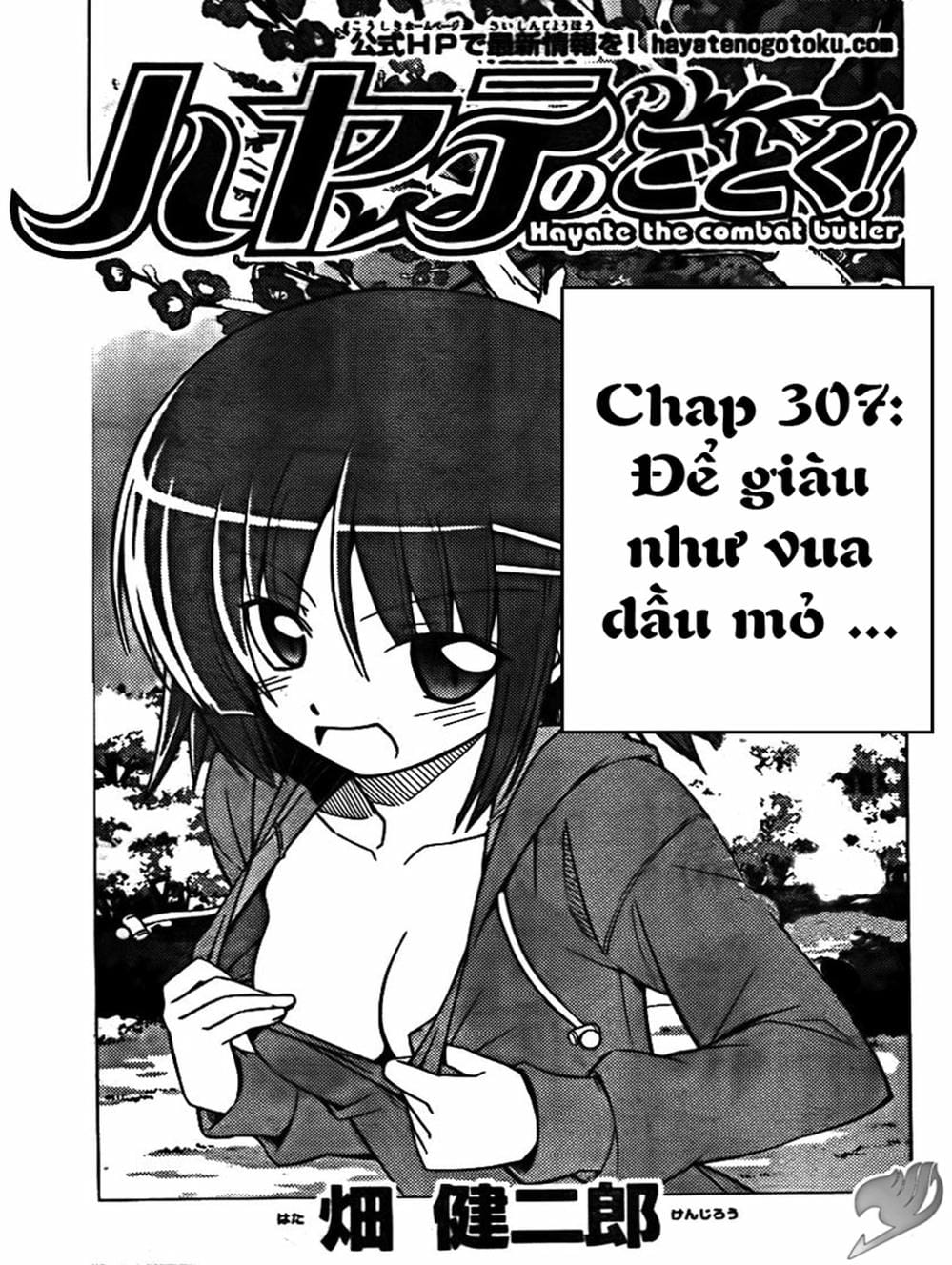 Truyện Tranh Chàng Quản Gia - Hayate No Gotoku trang 4