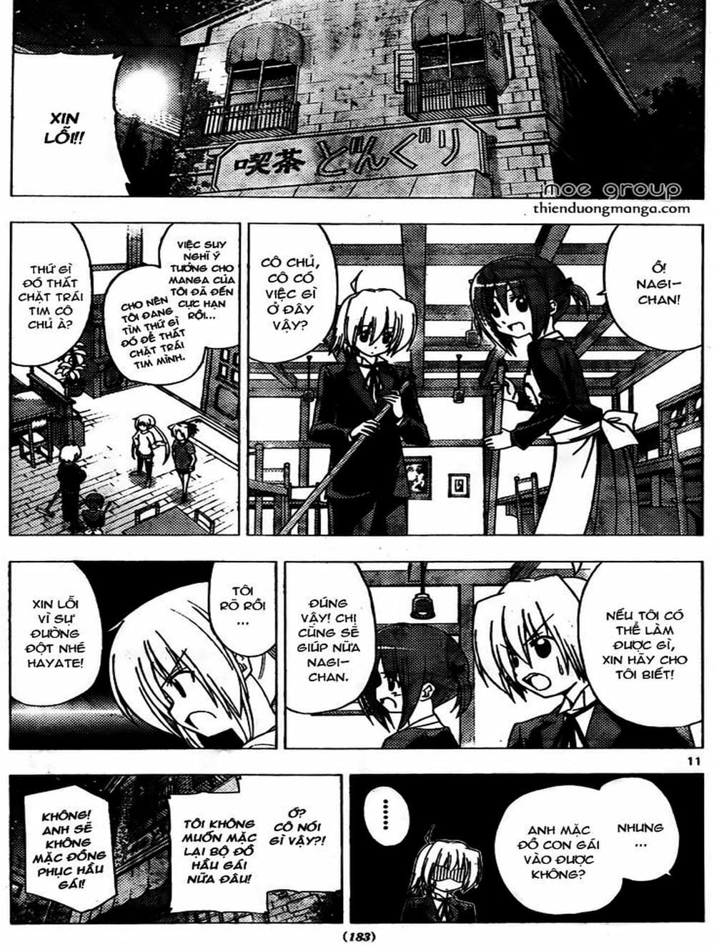 Truyện Tranh Chàng Quản Gia - Hayate No Gotoku trang 4