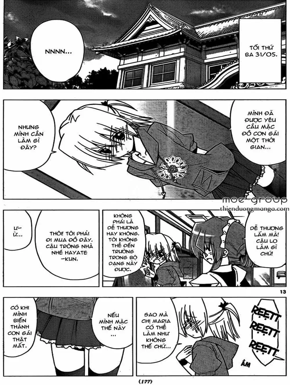 Truyện Tranh Chàng Quản Gia - Hayate No Gotoku trang 4