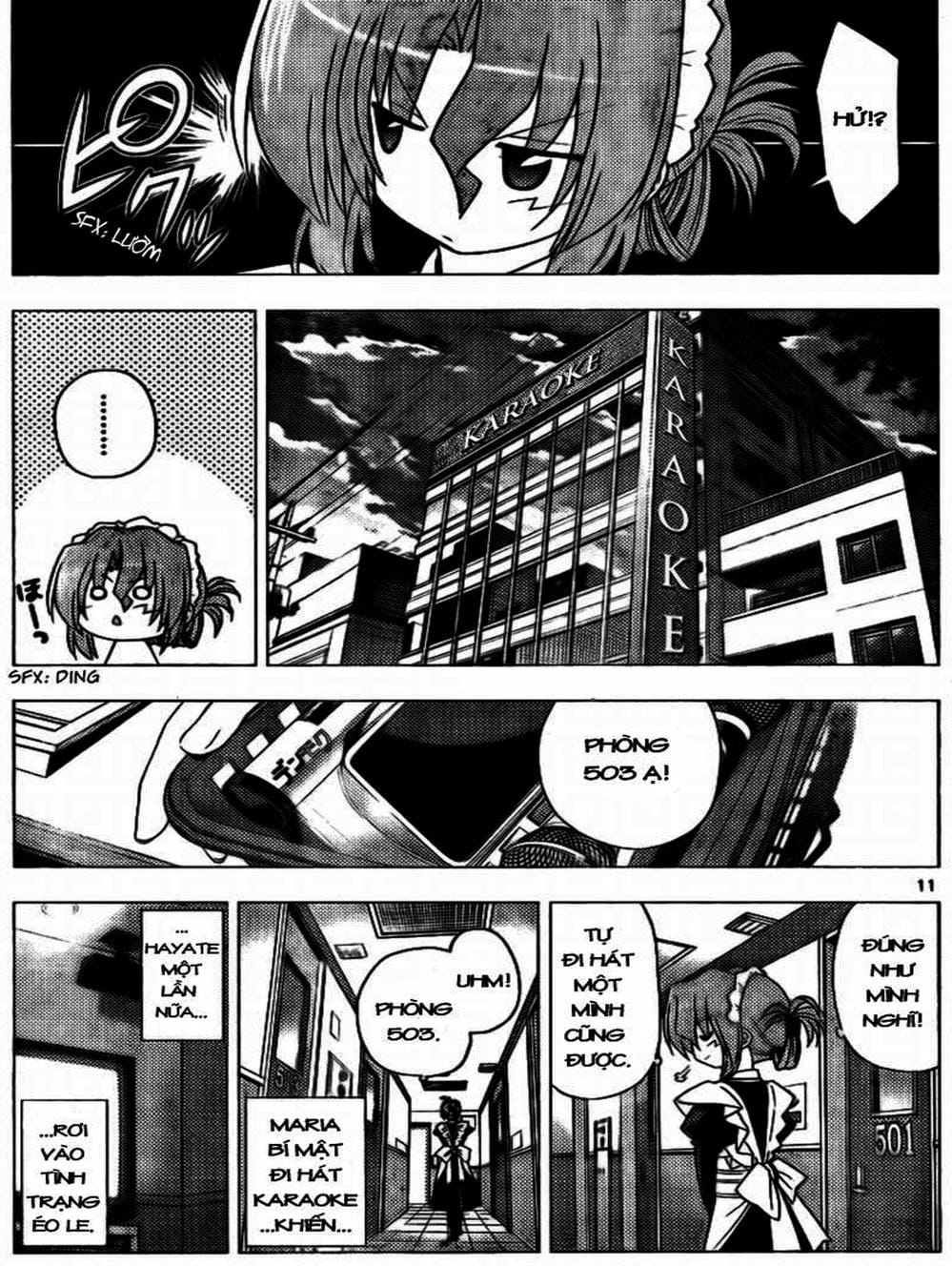 Truyện Tranh Chàng Quản Gia - Hayate No Gotoku trang 4