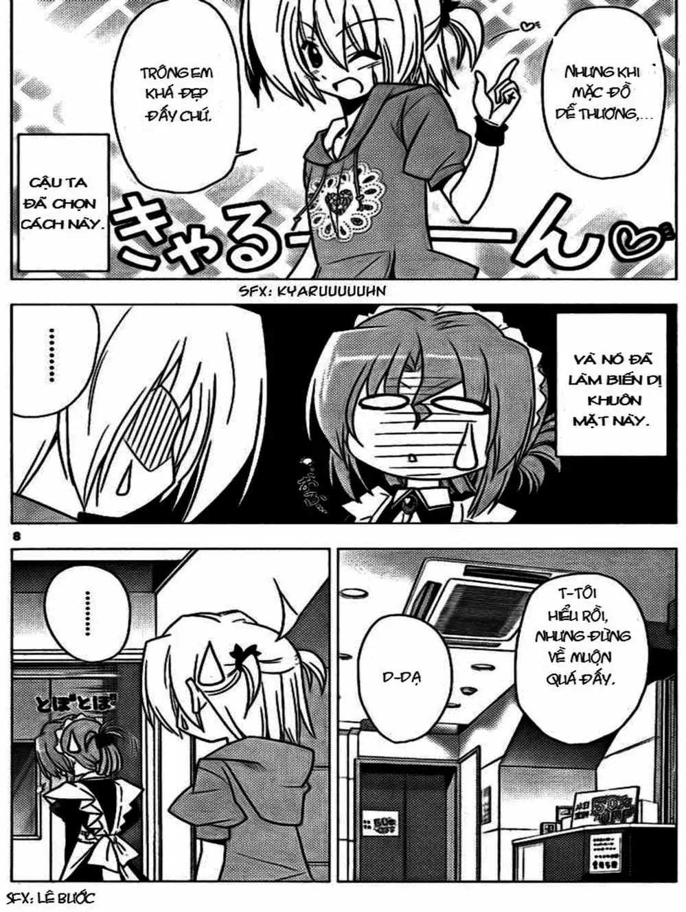 Truyện Tranh Chàng Quản Gia - Hayate No Gotoku trang 4