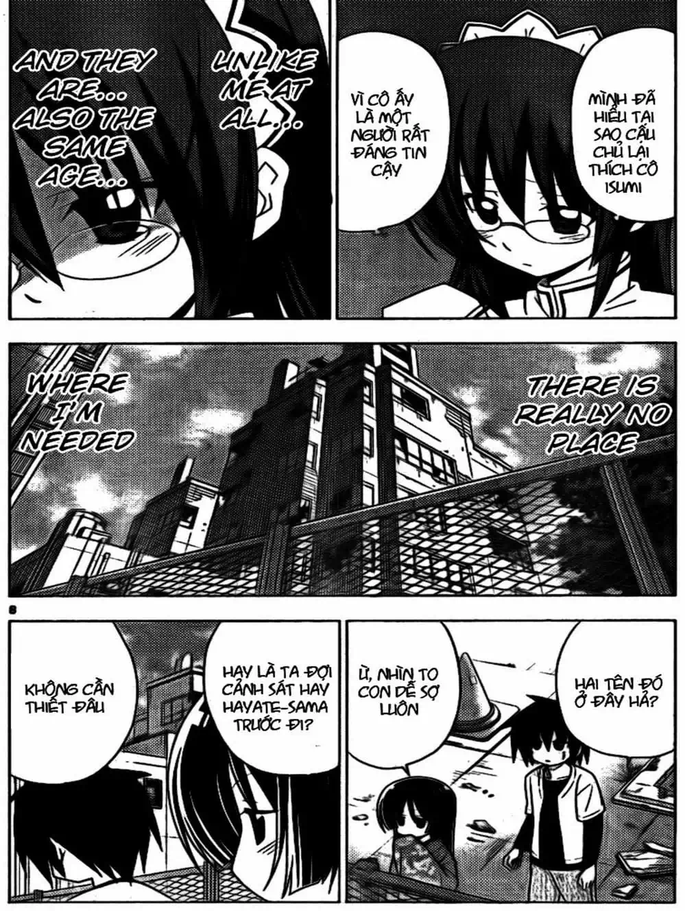 Truyện Tranh Chàng Quản Gia - Hayate No Gotoku trang 4