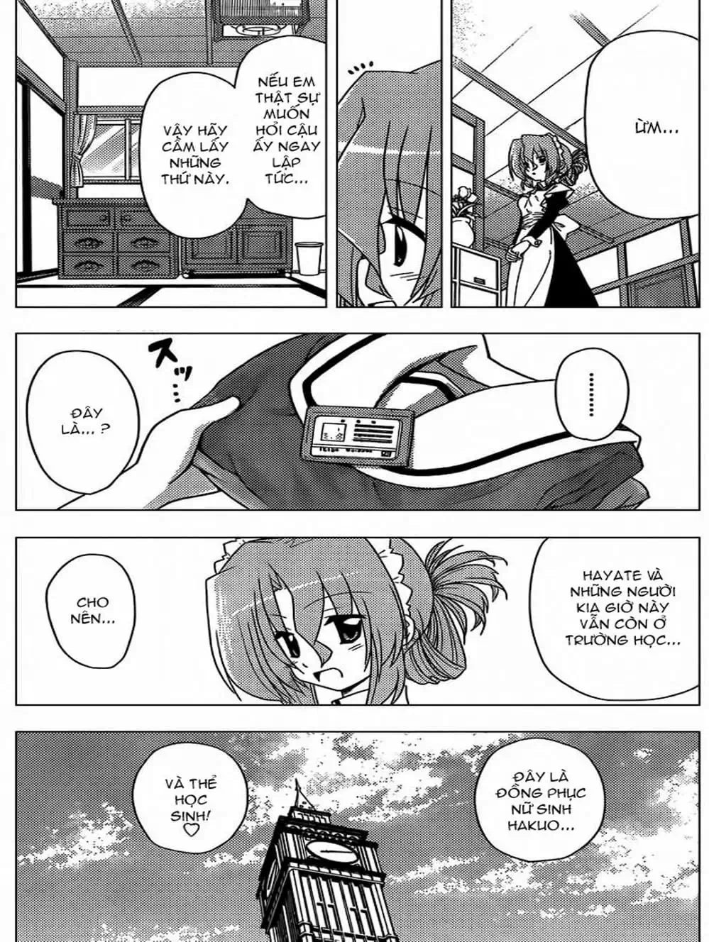 Truyện Tranh Chàng Quản Gia - Hayate No Gotoku trang 4