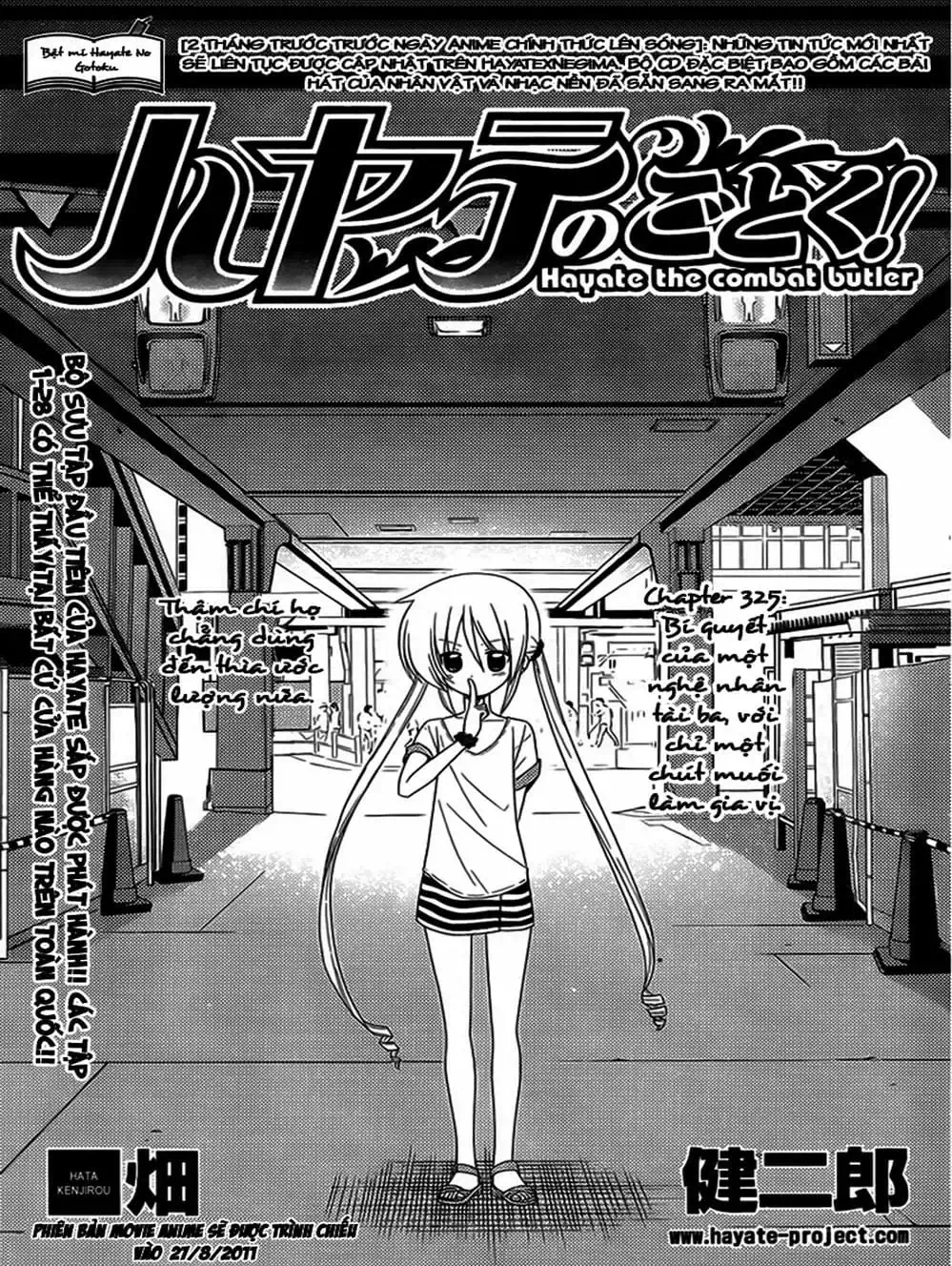 Truyện Tranh Chàng Quản Gia - Hayate No Gotoku trang 4