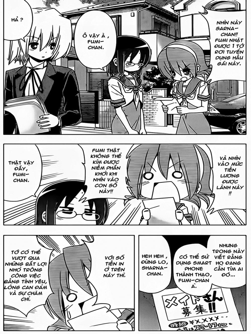 Truyện Tranh Chàng Quản Gia - Hayate No Gotoku trang 4