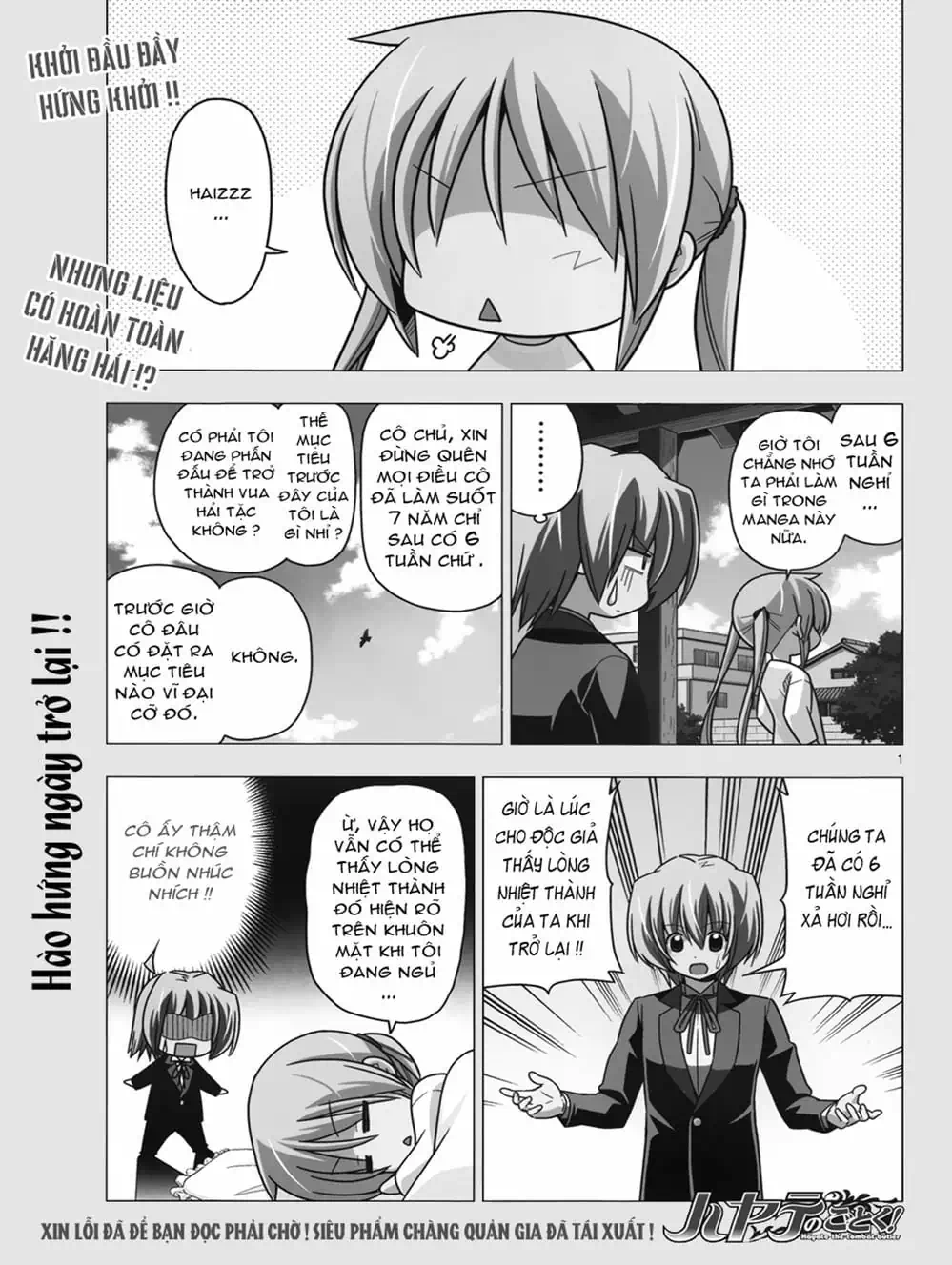 Truyện Tranh Chàng Quản Gia - Hayate No Gotoku trang 4