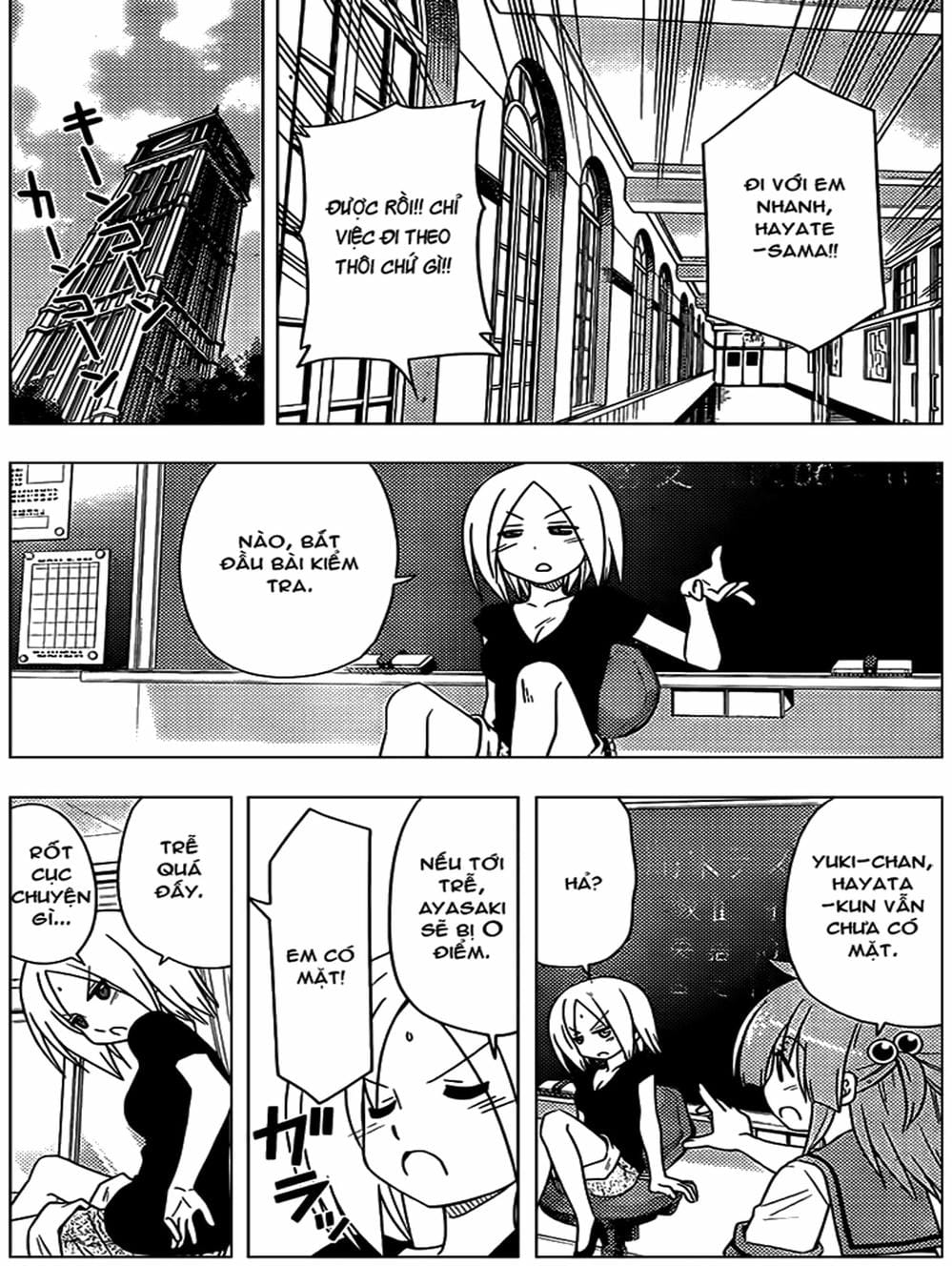 Truyện Tranh Chàng Quản Gia - Hayate No Gotoku trang 4