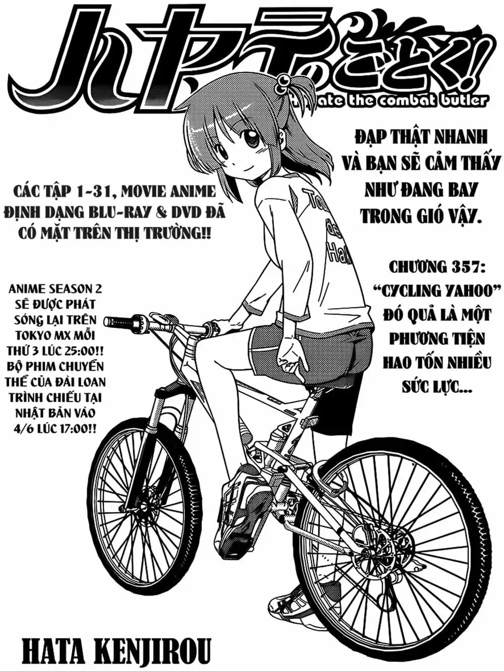 Truyện Tranh Chàng Quản Gia - Hayate No Gotoku trang 4