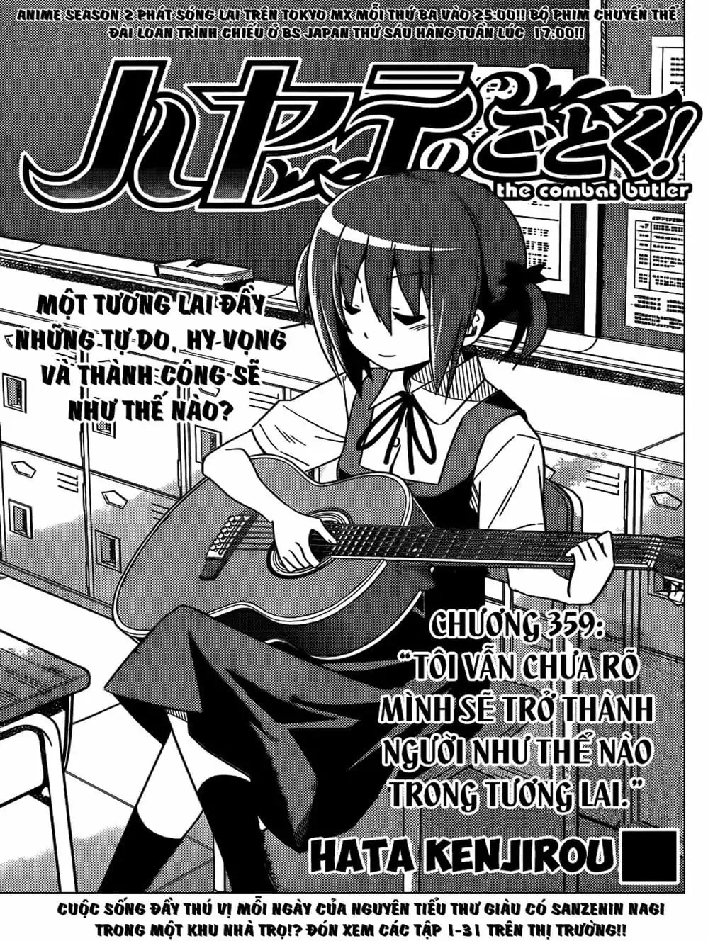 Truyện Tranh Chàng Quản Gia - Hayate No Gotoku trang 4