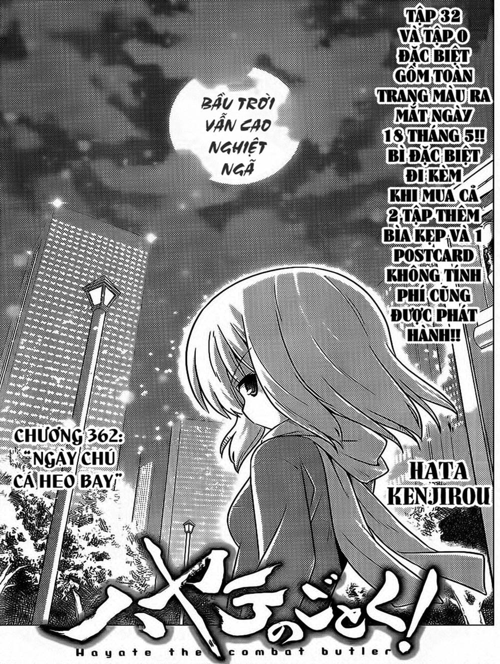 Truyện Tranh Chàng Quản Gia - Hayate No Gotoku trang 4