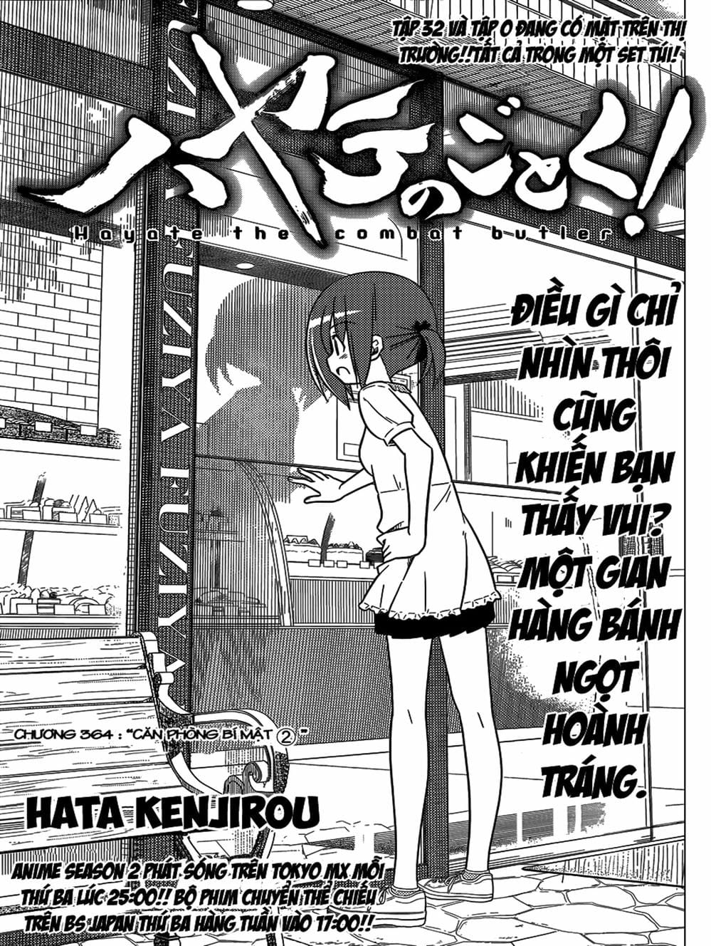 Truyện Tranh Chàng Quản Gia - Hayate No Gotoku trang 4