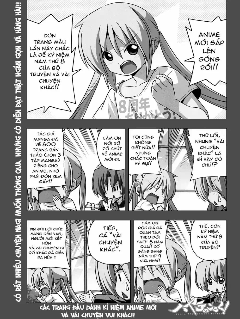 Truyện Tranh Chàng Quản Gia - Hayate No Gotoku trang 4