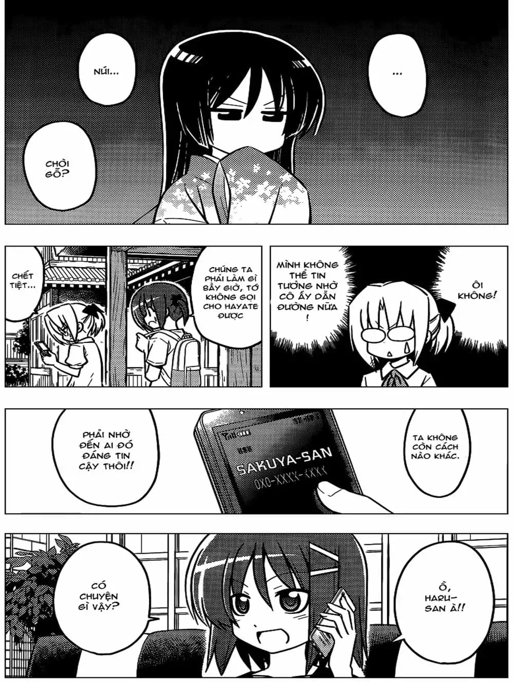 Truyện Tranh Chàng Quản Gia - Hayate No Gotoku trang 4
