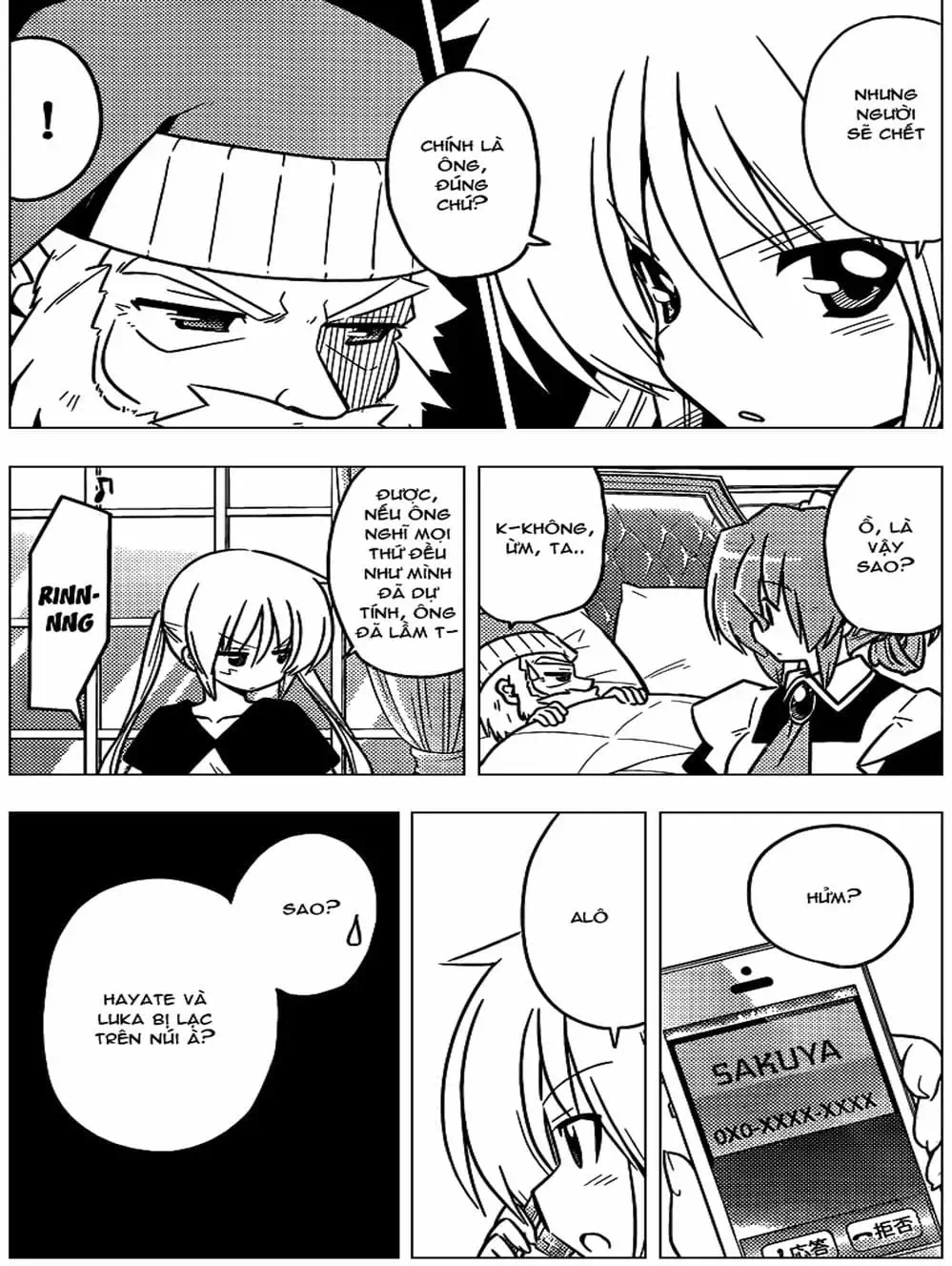 Truyện Tranh Chàng Quản Gia - Hayate No Gotoku trang 4