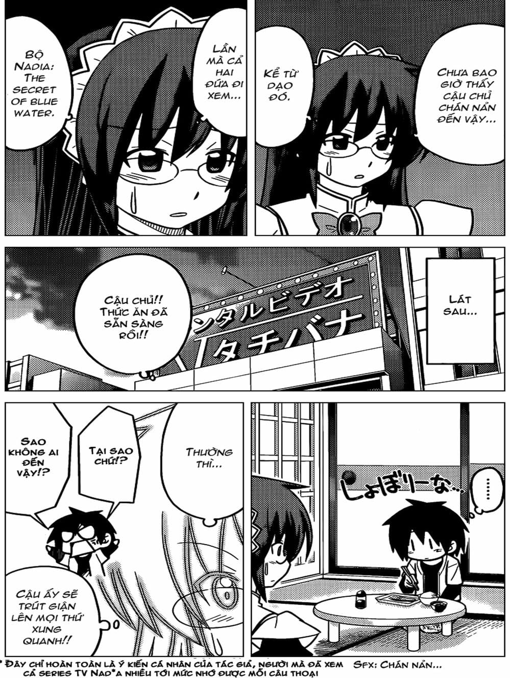 Truyện Tranh Chàng Quản Gia - Hayate No Gotoku trang 4