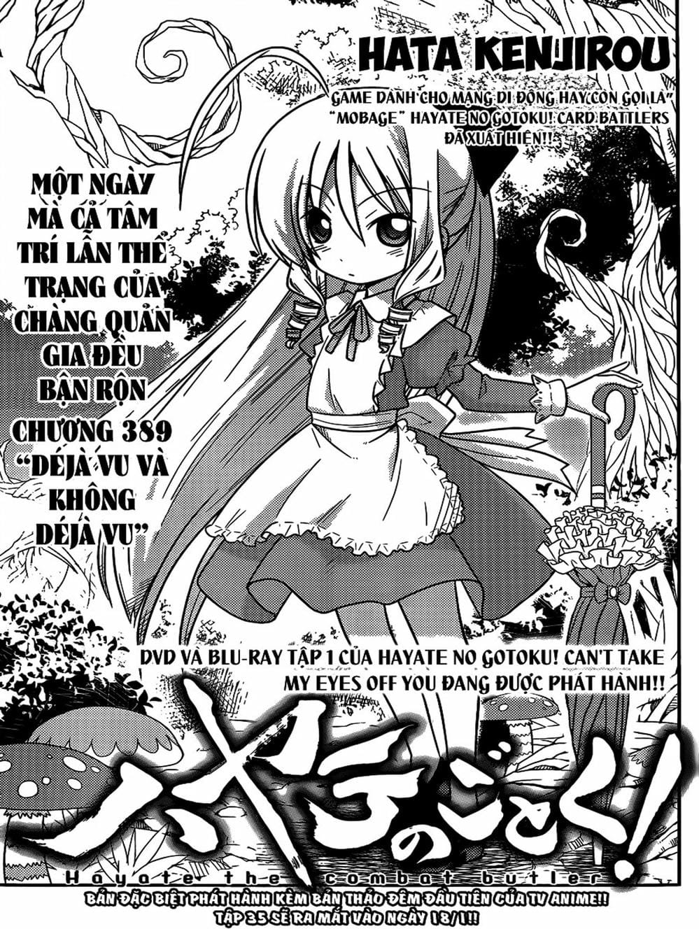 Truyện Tranh Chàng Quản Gia - Hayate No Gotoku trang 4