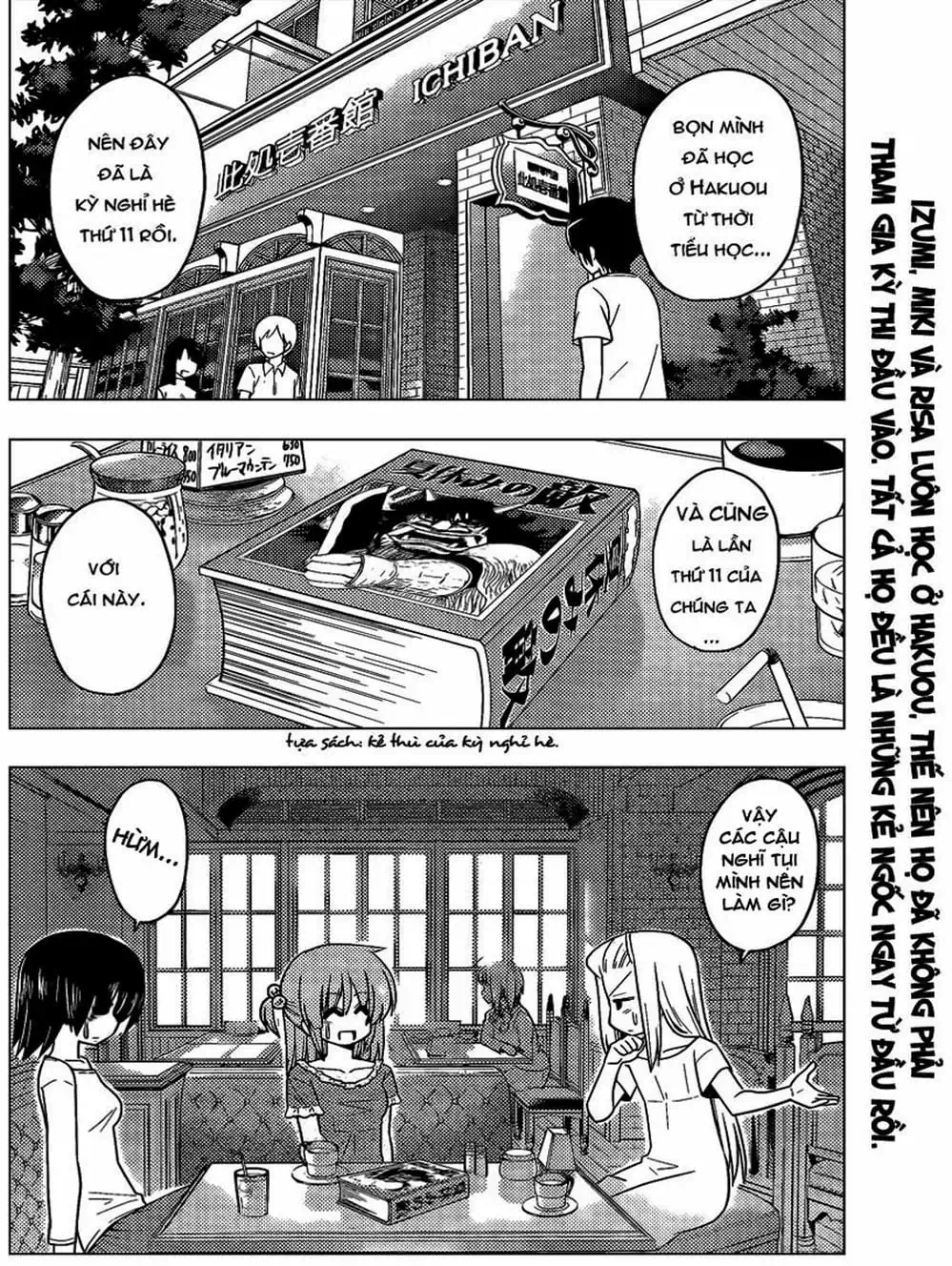 Truyện Tranh Chàng Quản Gia - Hayate No Gotoku trang 4