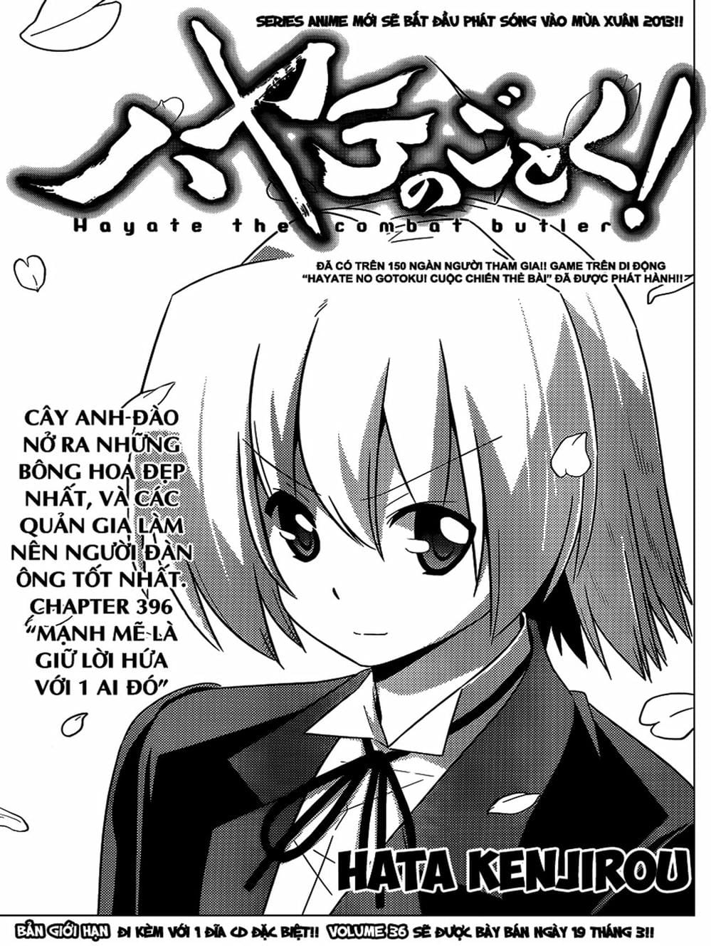 Truyện Tranh Chàng Quản Gia - Hayate No Gotoku trang 4