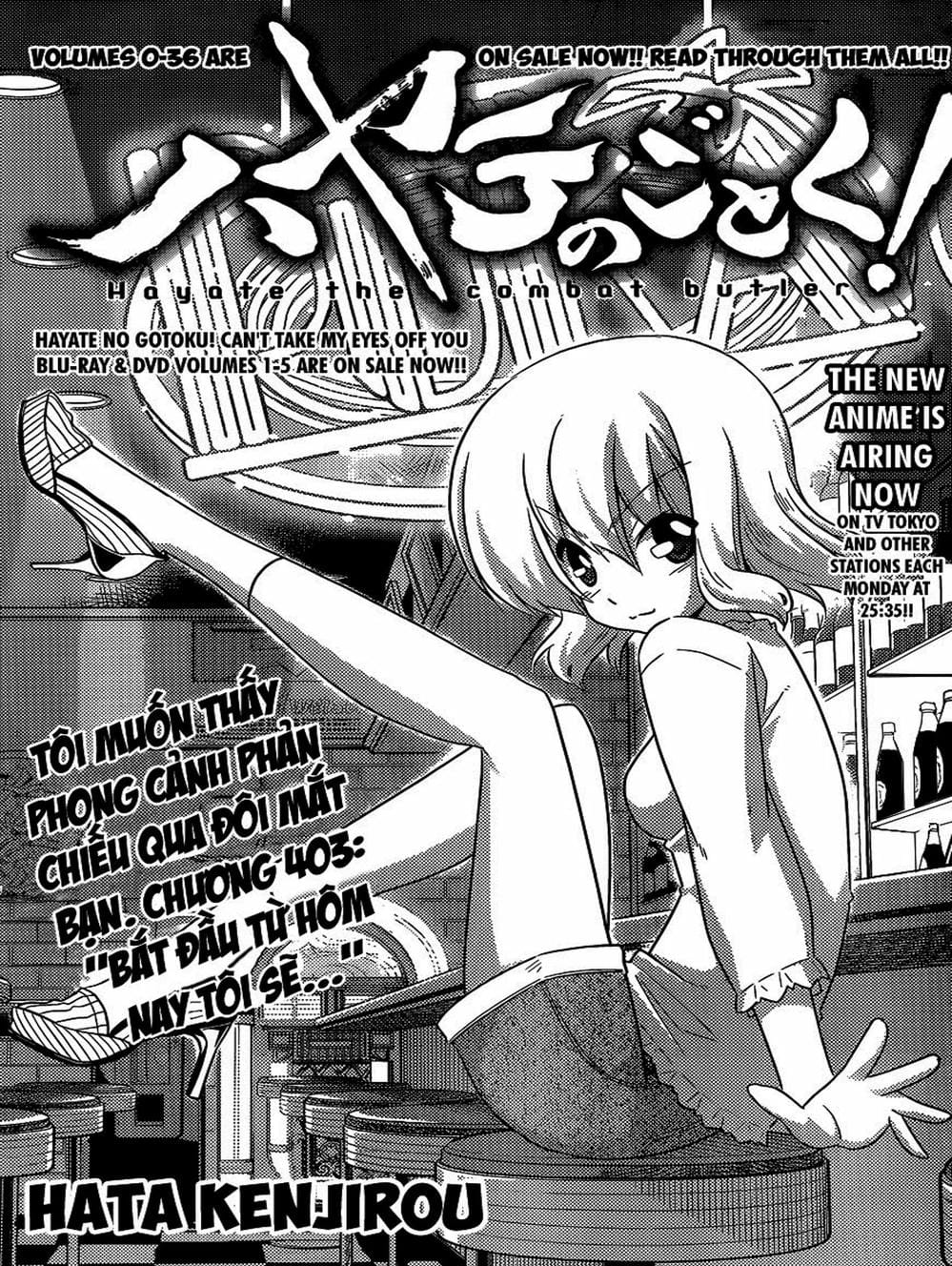 Truyện Tranh Chàng Quản Gia - Hayate No Gotoku trang 4