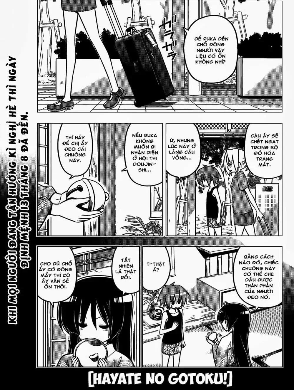 Truyện Tranh Chàng Quản Gia - Hayate No Gotoku trang 4