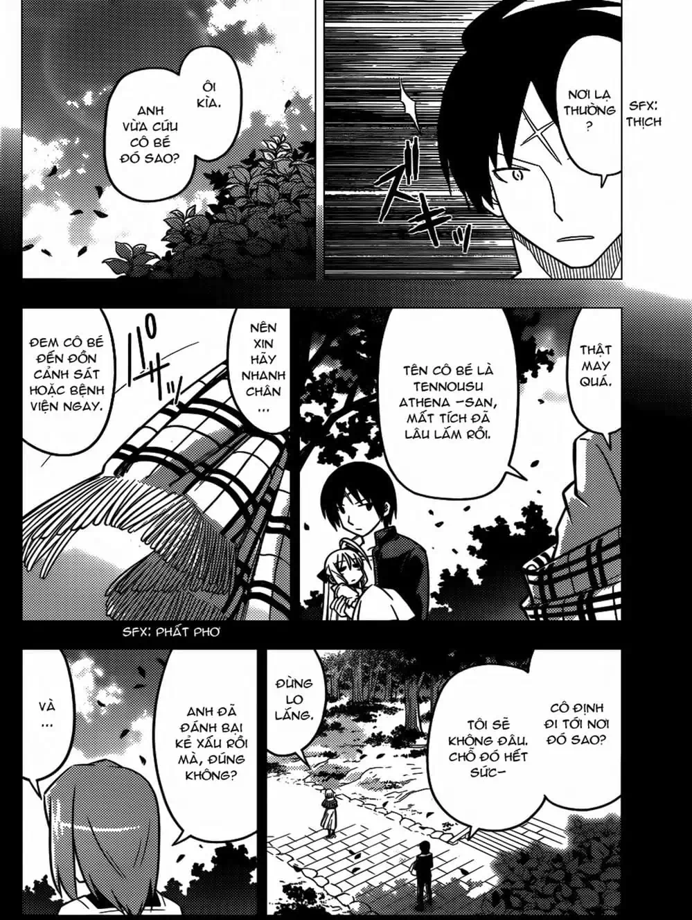 Truyện Tranh Chàng Quản Gia - Hayate No Gotoku trang 4