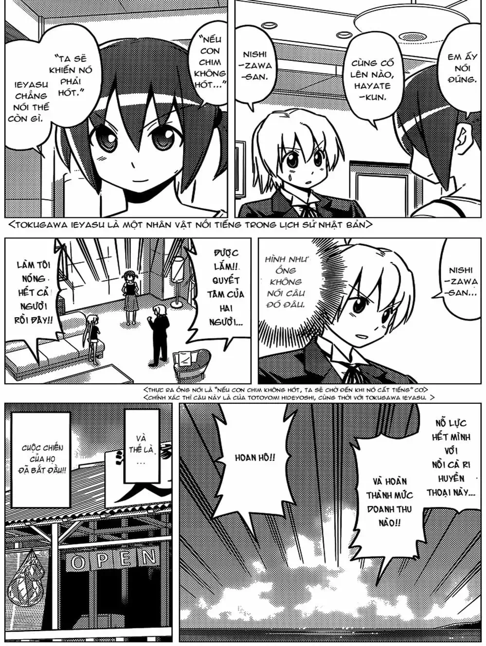 Truyện Tranh Chàng Quản Gia - Hayate No Gotoku trang 4