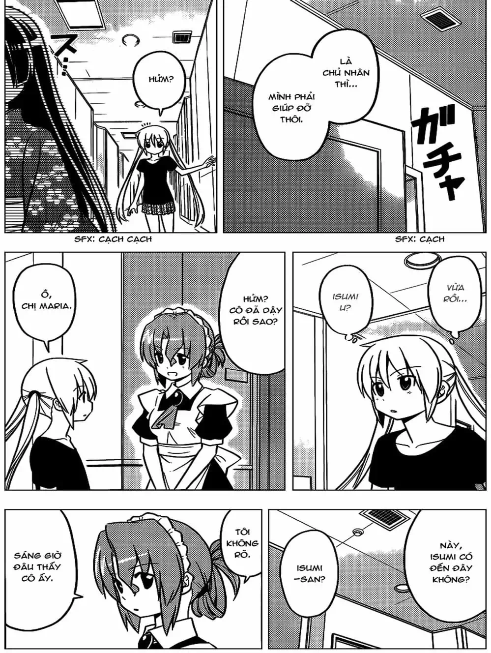 Truyện Tranh Chàng Quản Gia - Hayate No Gotoku trang 4