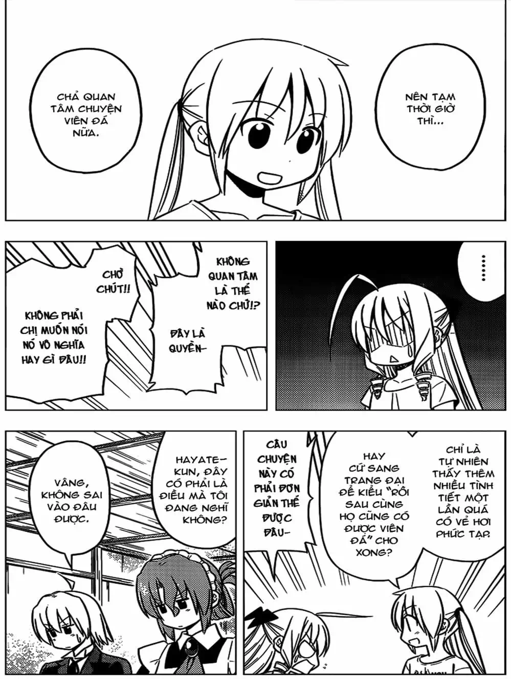 Truyện Tranh Chàng Quản Gia - Hayate No Gotoku trang 4