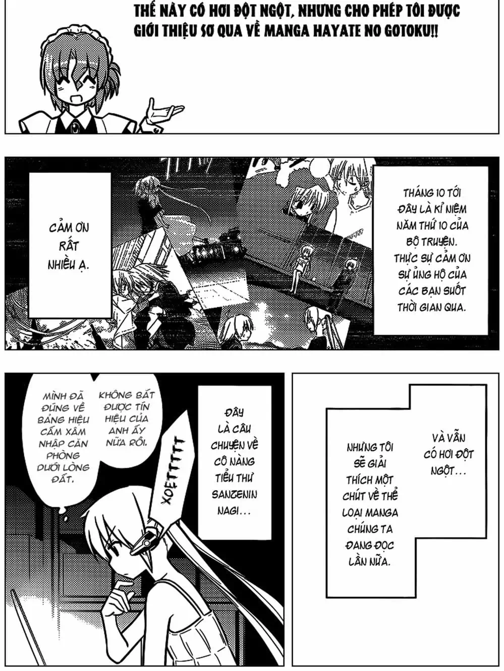 Truyện Tranh Chàng Quản Gia - Hayate No Gotoku trang 4