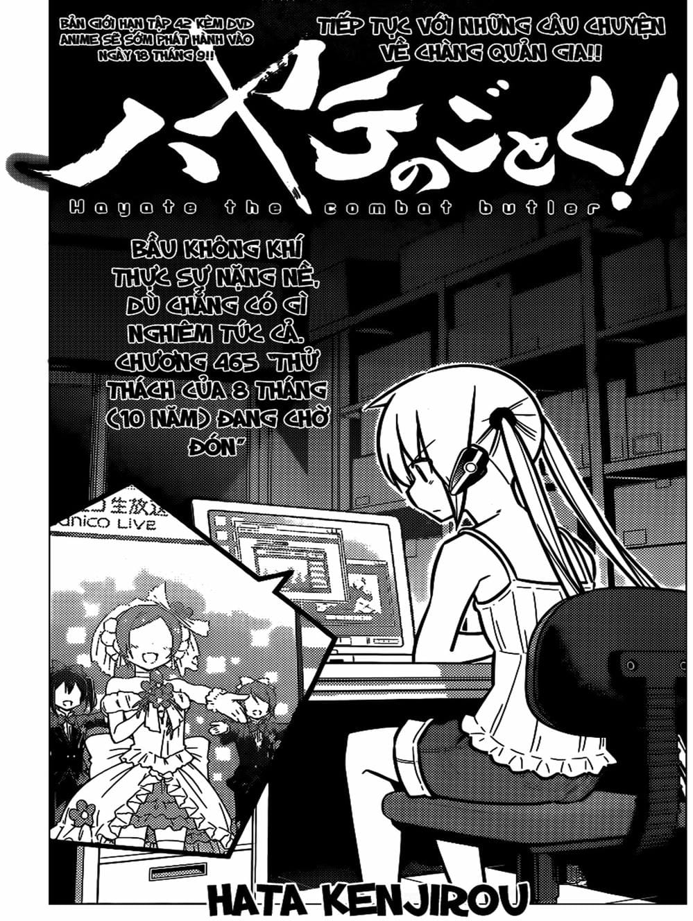 Truyện Tranh Chàng Quản Gia - Hayate No Gotoku trang 4