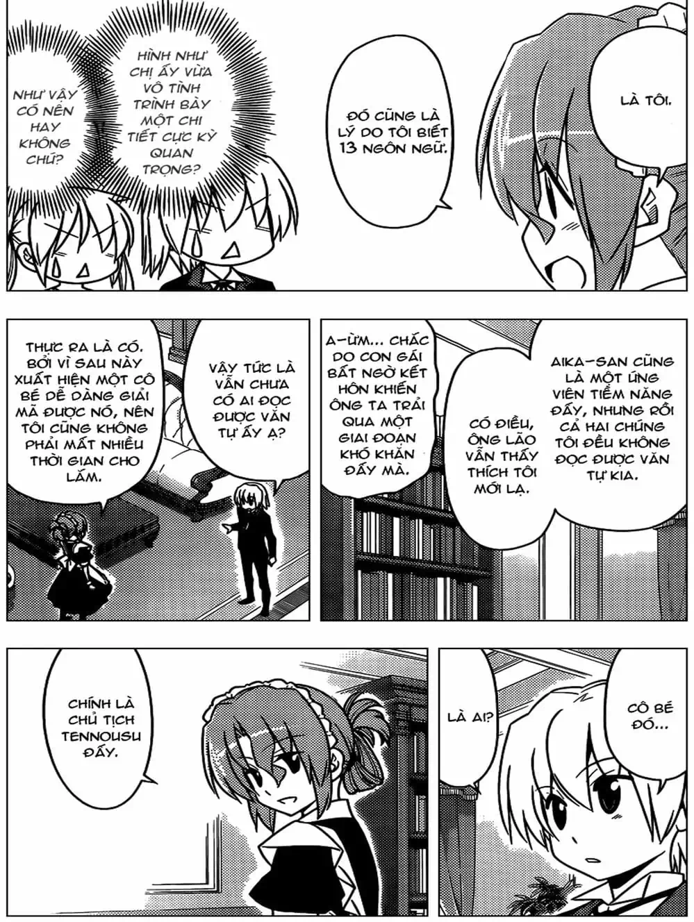 Truyện Tranh Chàng Quản Gia - Hayate No Gotoku trang 4