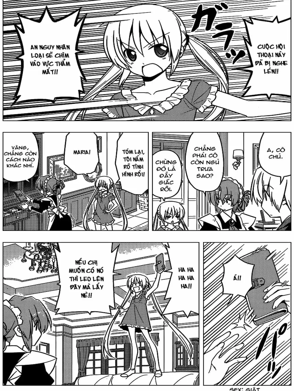 Truyện Tranh Chàng Quản Gia - Hayate No Gotoku trang 4