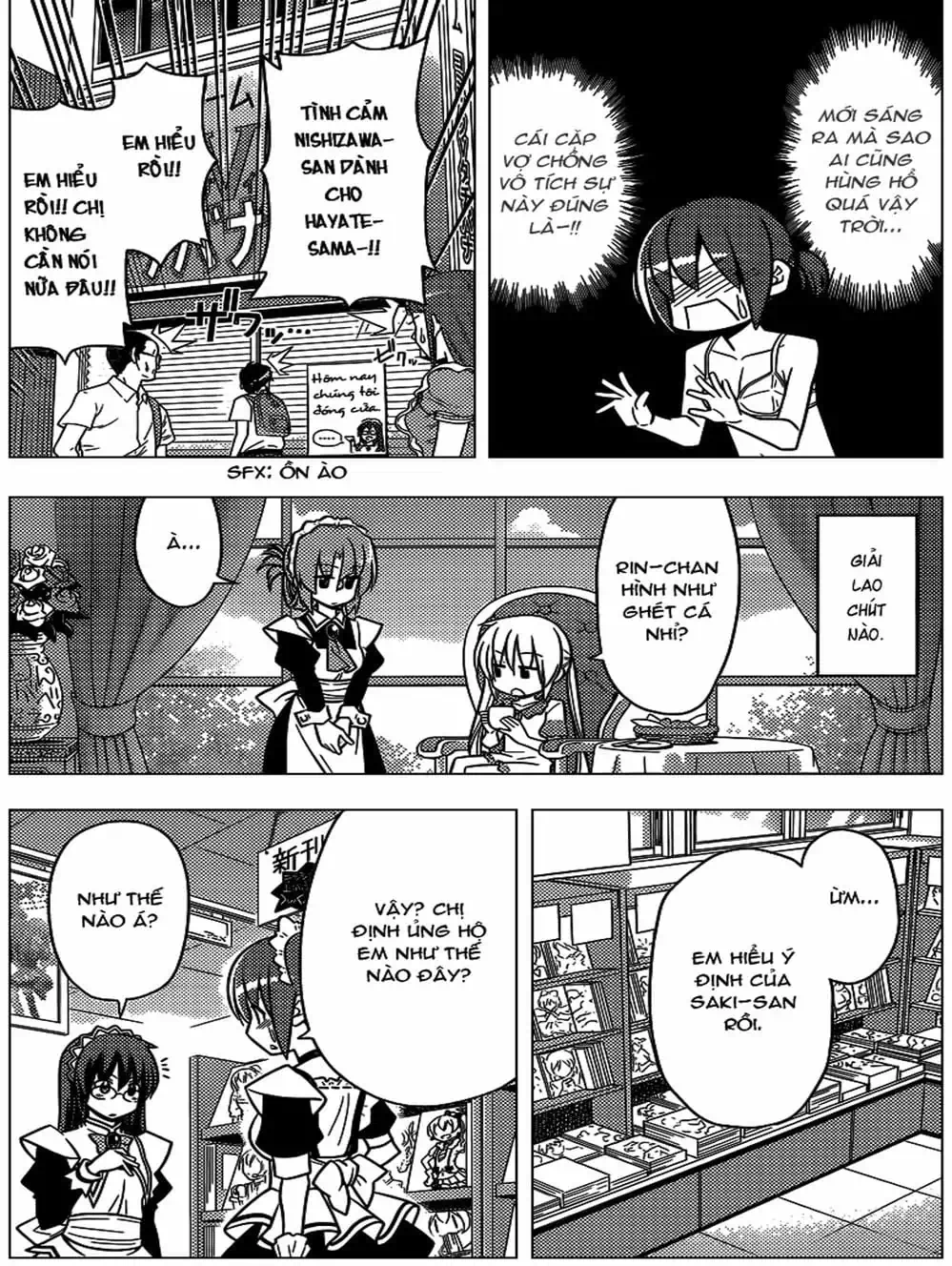 Truyện Tranh Chàng Quản Gia - Hayate No Gotoku trang 4