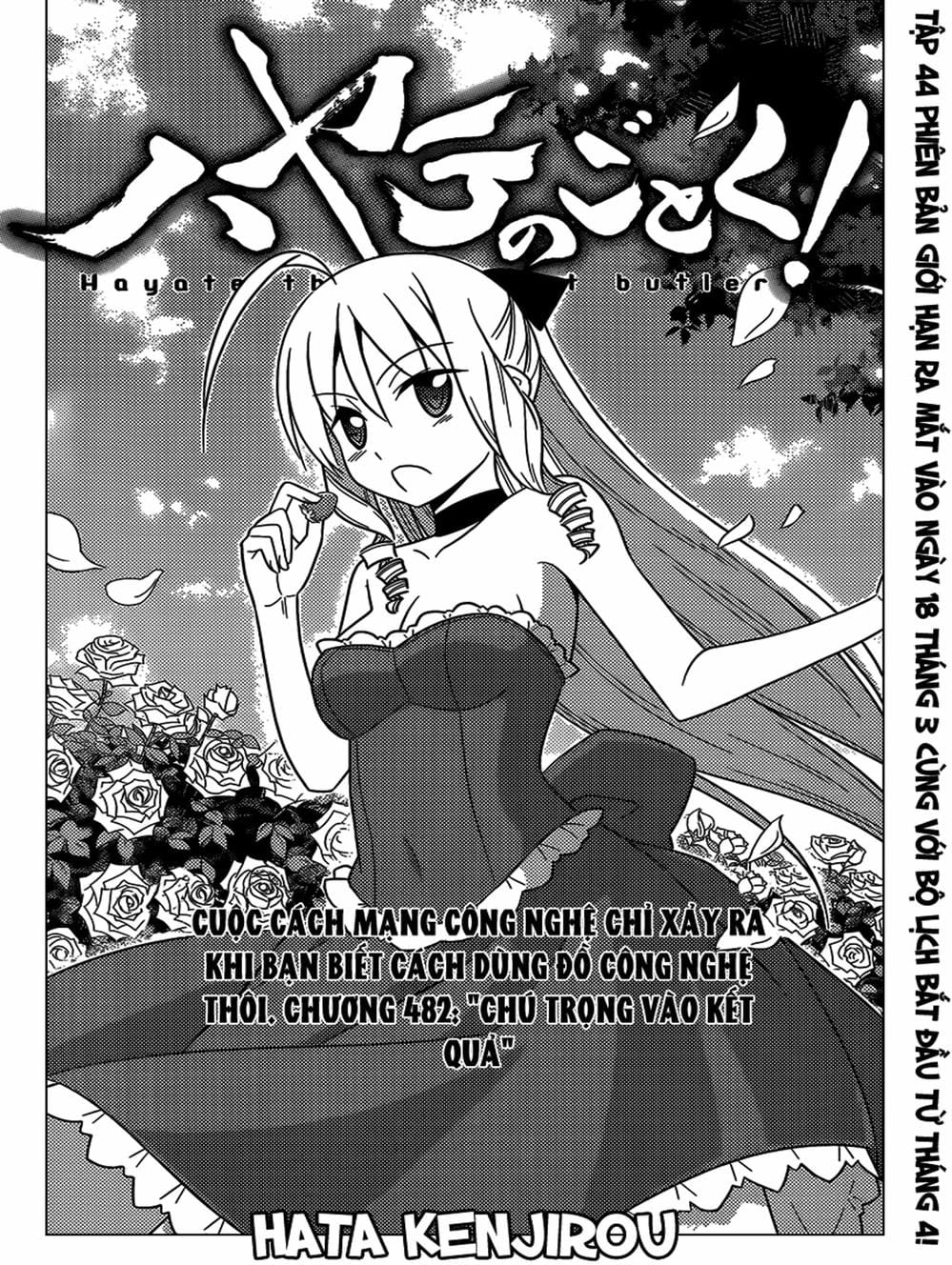 Truyện Tranh Chàng Quản Gia - Hayate No Gotoku trang 4