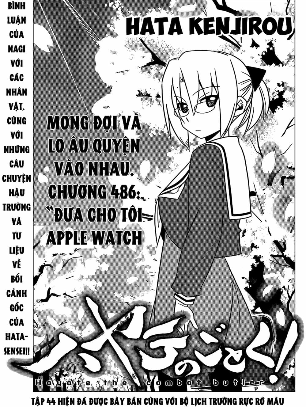 Truyện Tranh Chàng Quản Gia - Hayate No Gotoku trang 4