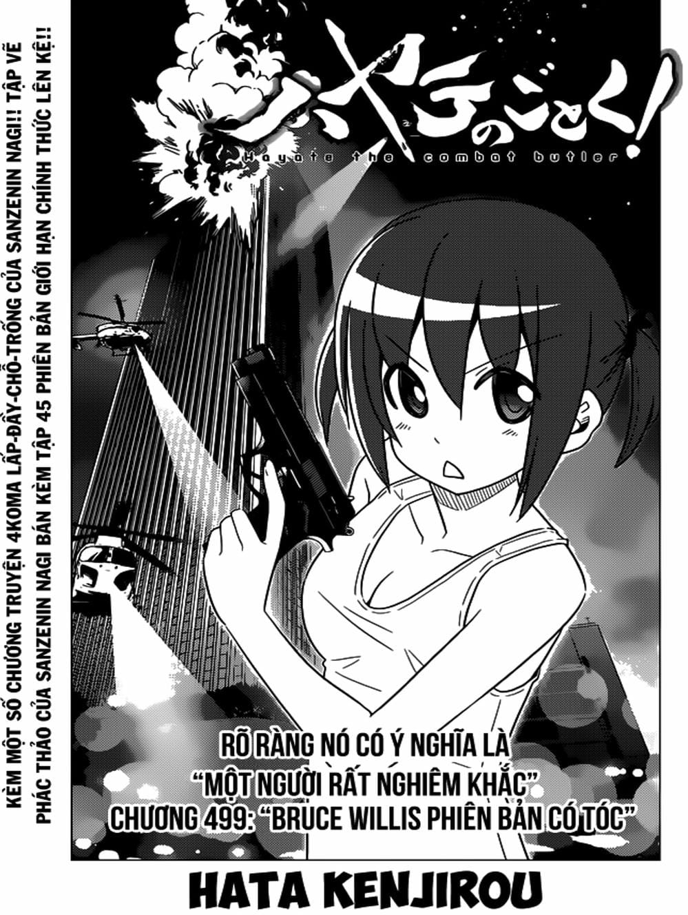 Truyện Tranh Chàng Quản Gia - Hayate No Gotoku trang 4