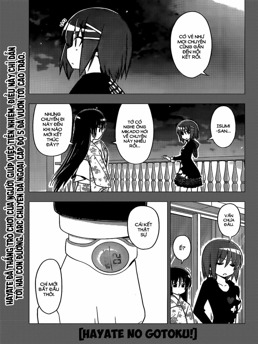 Truyện Tranh Chàng Quản Gia - Hayate No Gotoku trang 4