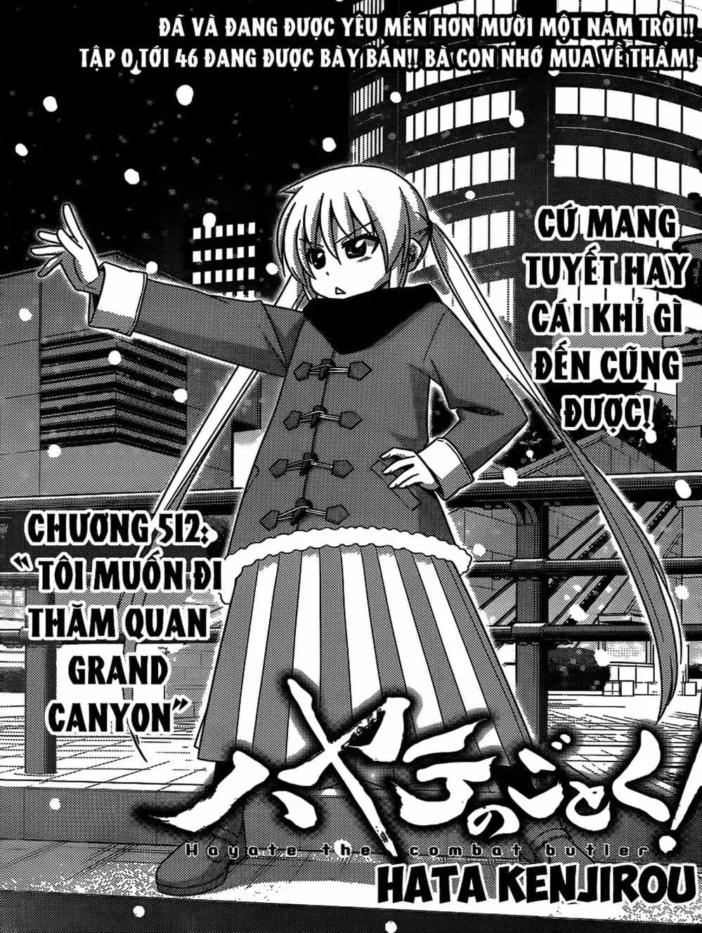 Truyện Tranh Chàng Quản Gia - Hayate No Gotoku trang 4