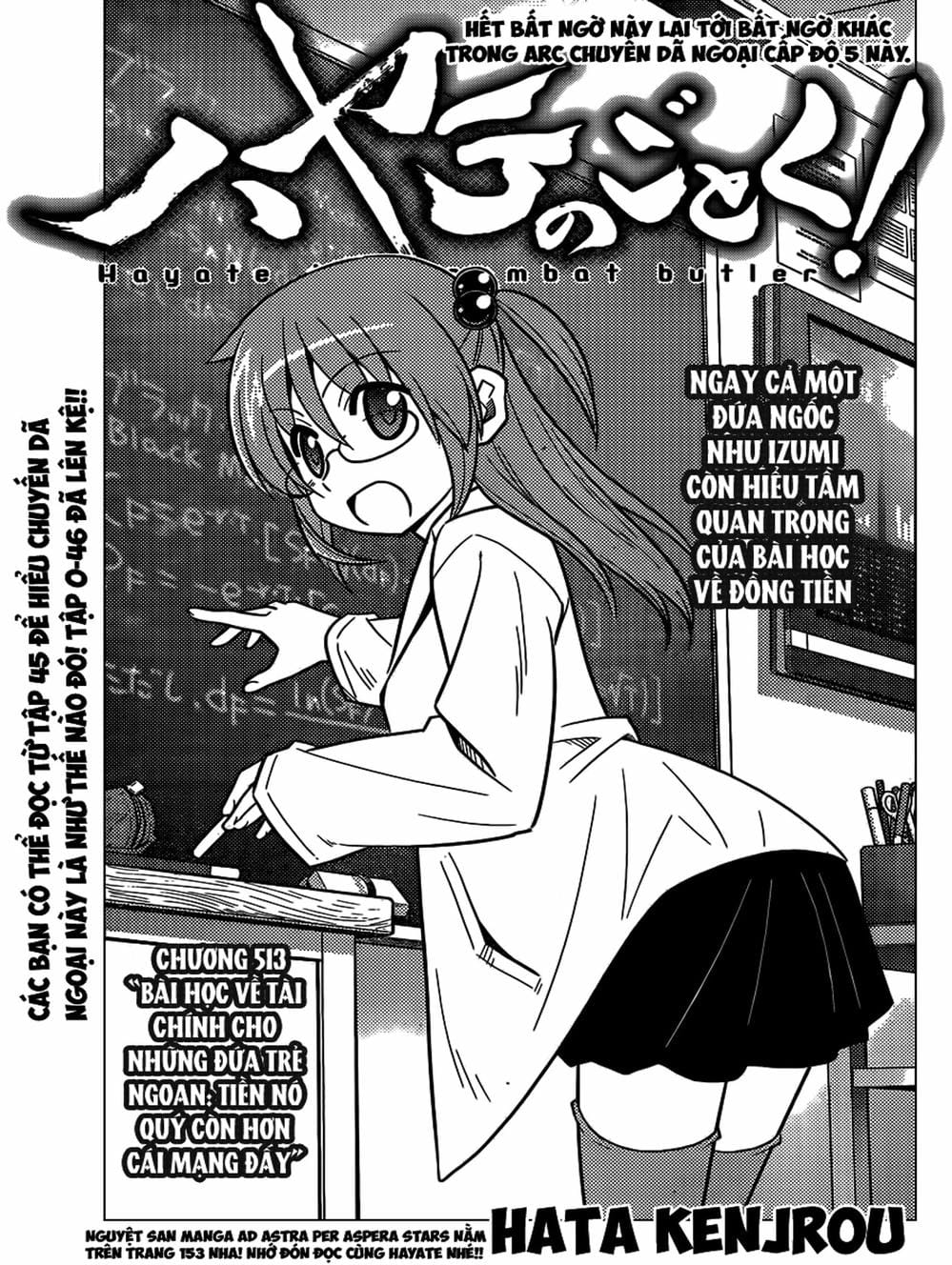 Truyện Tranh Chàng Quản Gia - Hayate No Gotoku trang 4