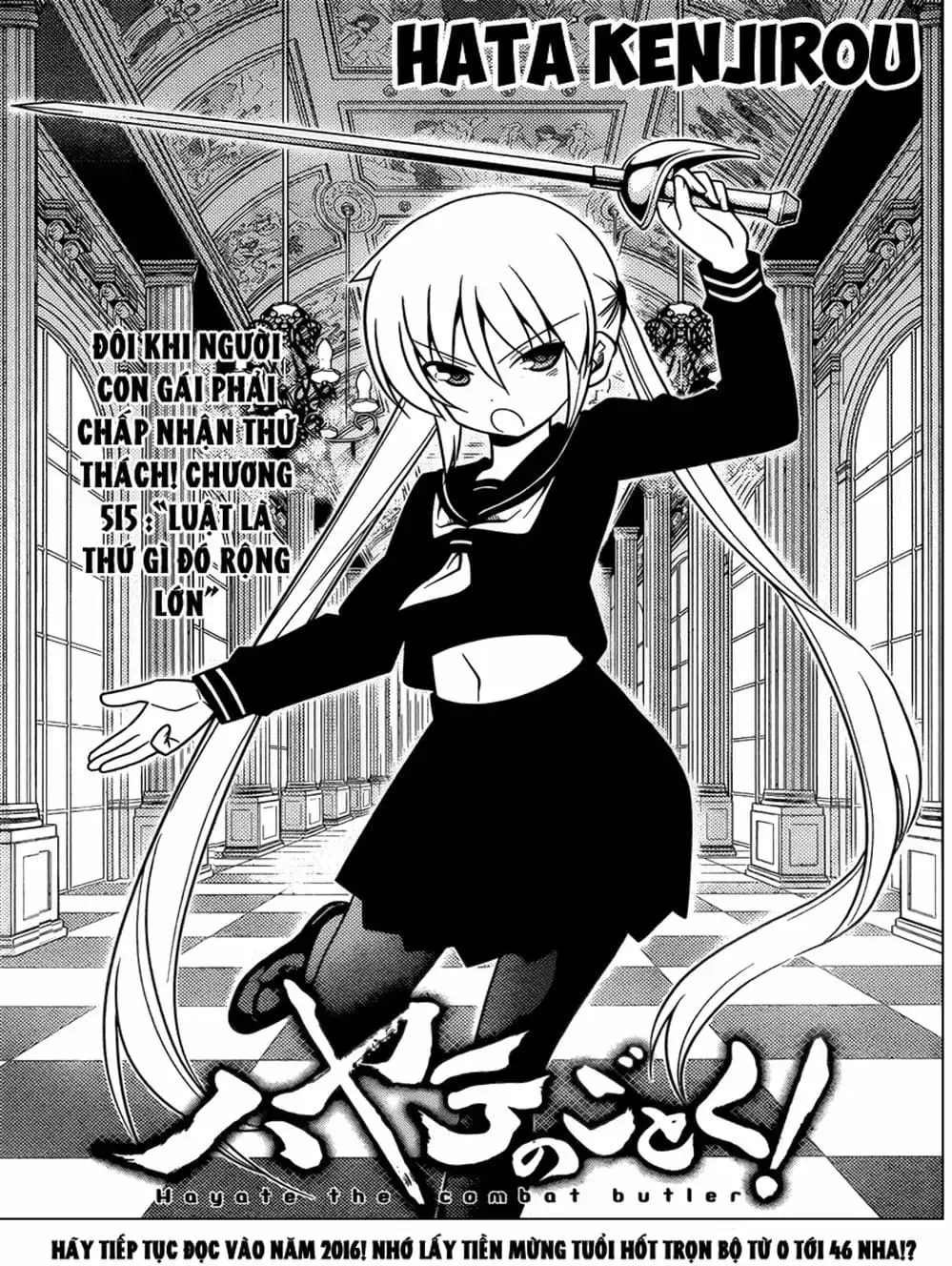 Truyện Tranh Chàng Quản Gia - Hayate No Gotoku trang 4