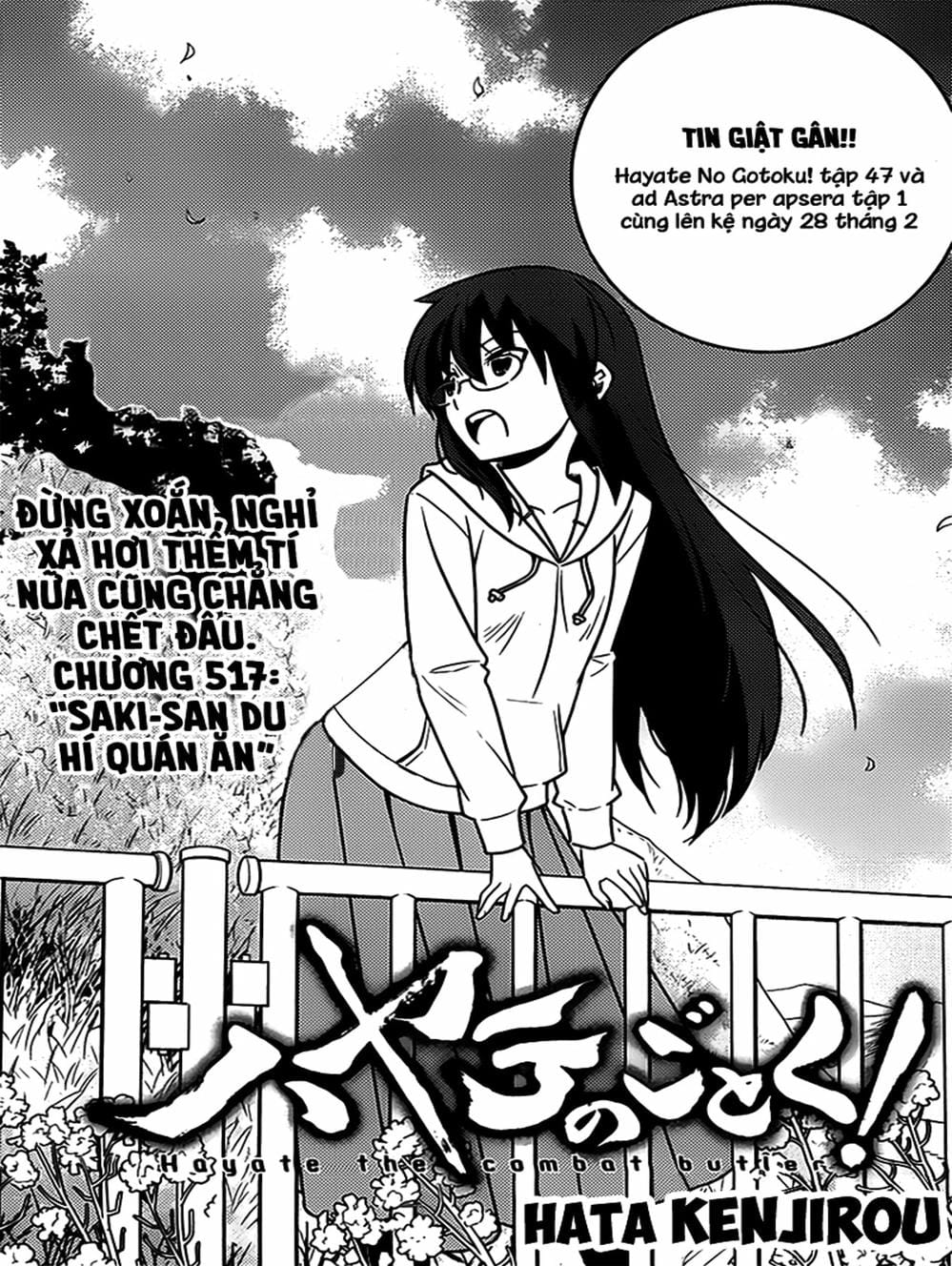 Truyện Tranh Chàng Quản Gia - Hayate No Gotoku trang 4