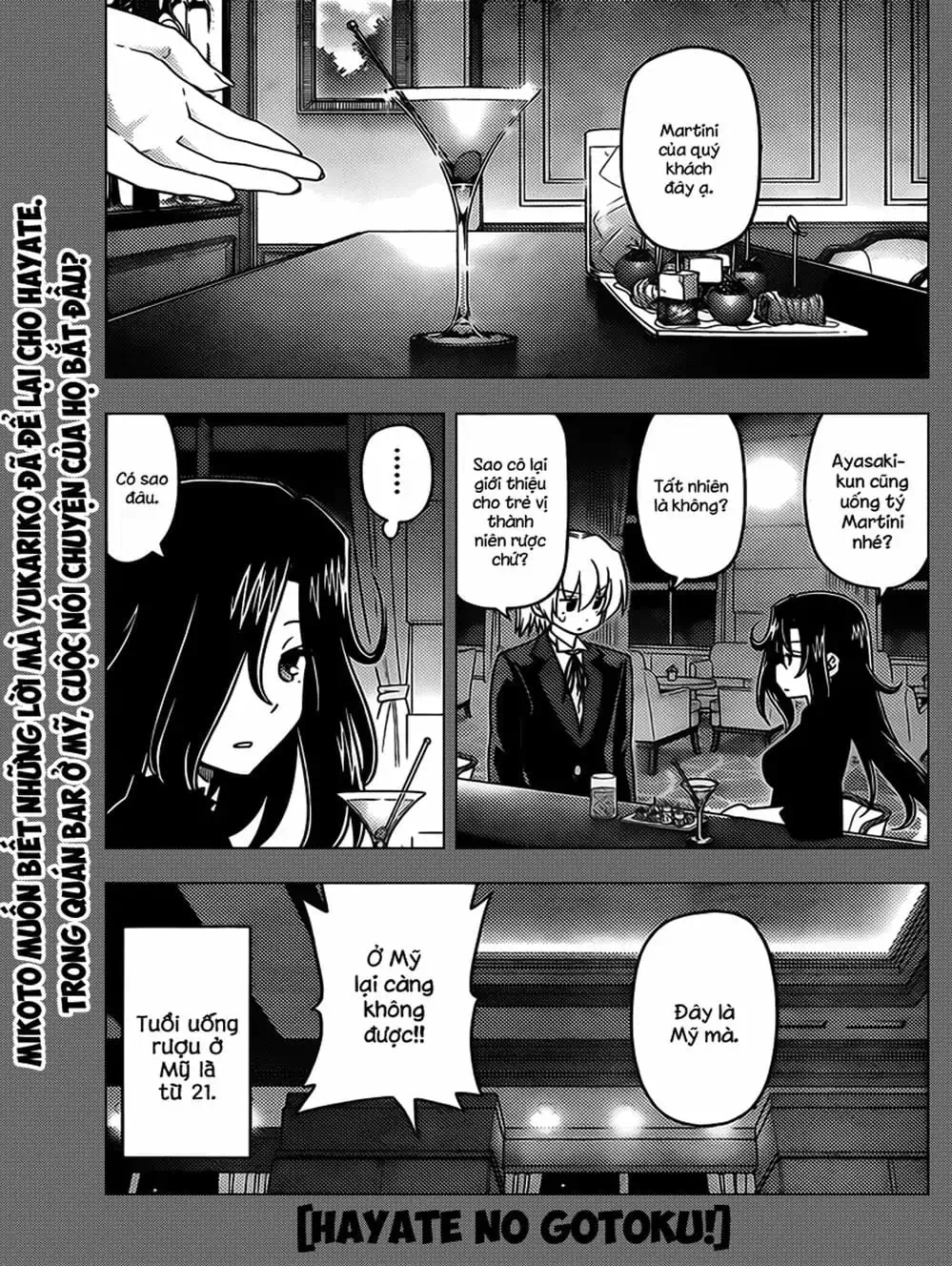 Truyện Tranh Chàng Quản Gia - Hayate No Gotoku trang 4