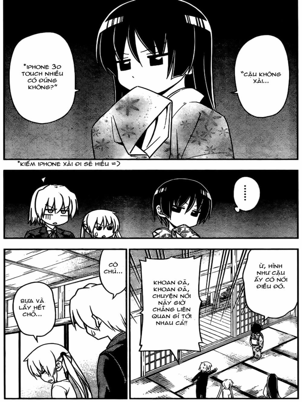 Truyện Tranh Chàng Quản Gia - Hayate No Gotoku trang 4