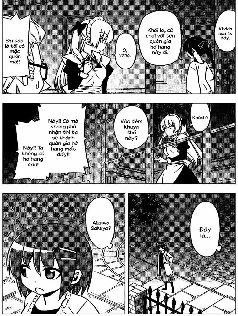 Truyện Tranh Chàng Quản Gia - Hayate No Gotoku trang 4