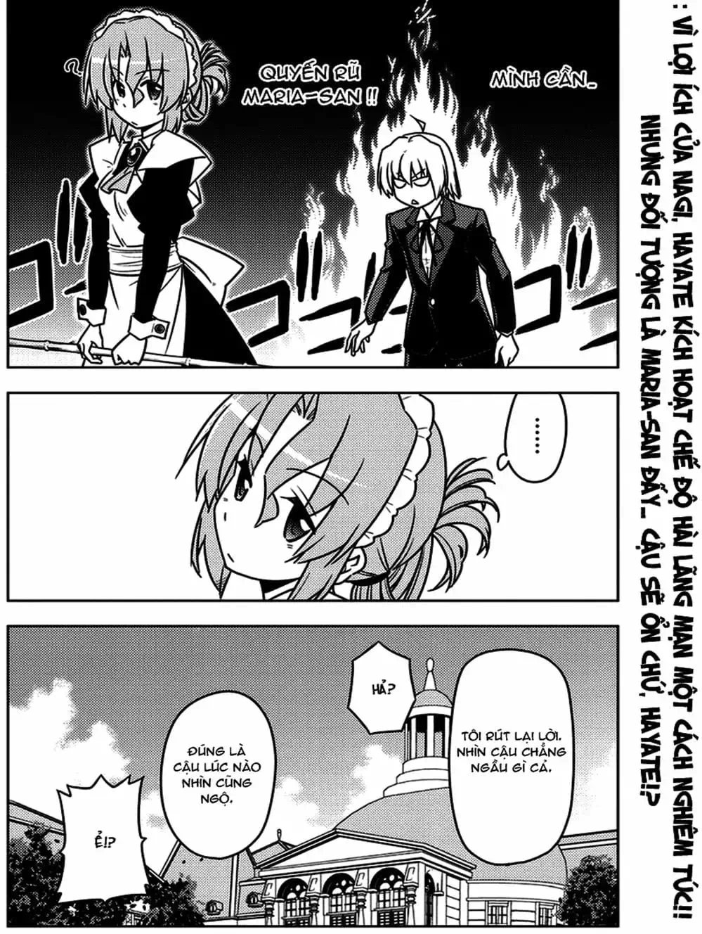 Truyện Tranh Chàng Quản Gia - Hayate No Gotoku trang 4